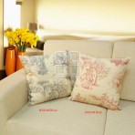 (ECC0148 Blue/Red) Cushion